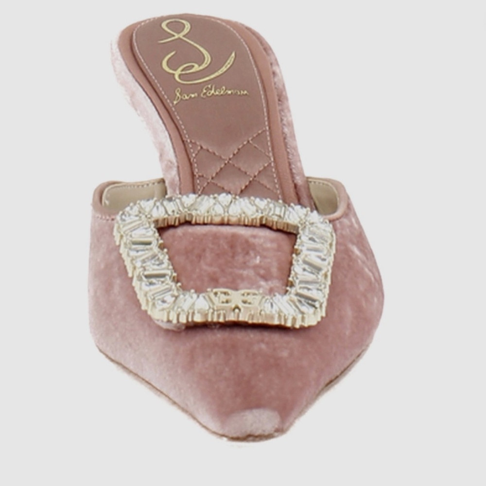 Sam Edelman Brit Glow High Women's Heels Winter Peony Crystal : Size  6 M, NWT